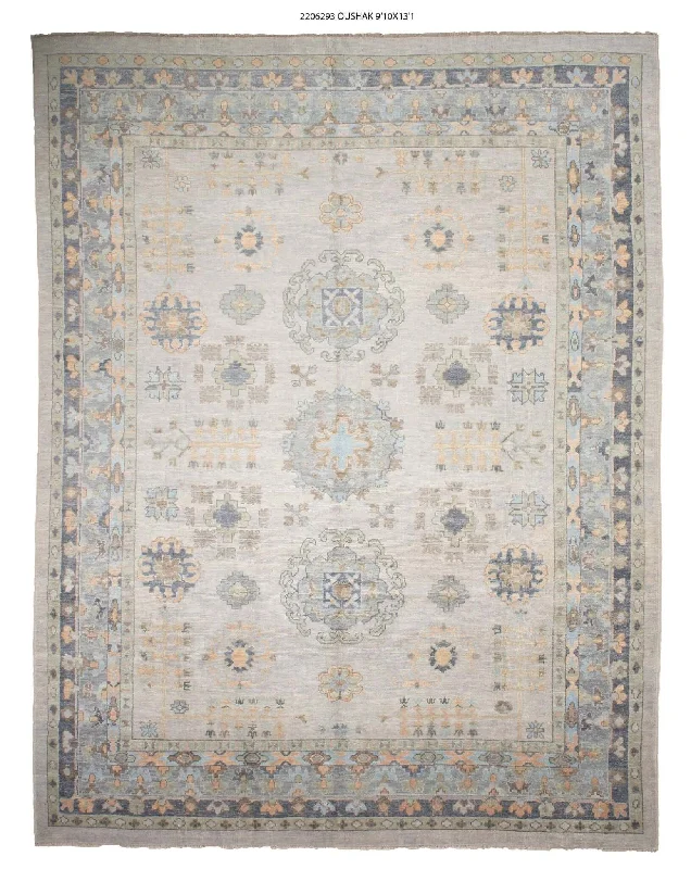 cleaning vomit stains from carpet-10x13 Modern Oushak Area Rug