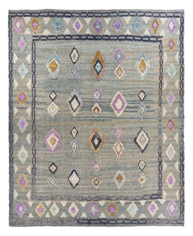 best carpet for outdoor spaces-12x15 Modern Turkish Area Rug