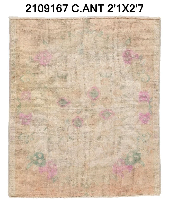 best carpet for guest rooms-2x13 Old & Vintage Turkish Area Rug