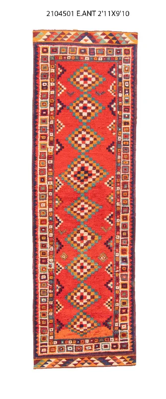 carpet cleaning for dorm rooms-3x10 Old & Vintage Turkish Area Runner Rug