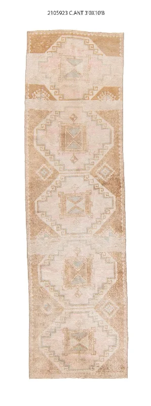 carpet underlay for allergy sufferers-3x11 Old & Vintage Turkish Area Runner Rug