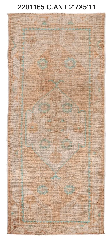 carpet seam tape reviews-3x6 Old & Vintage Turkish Area Rug