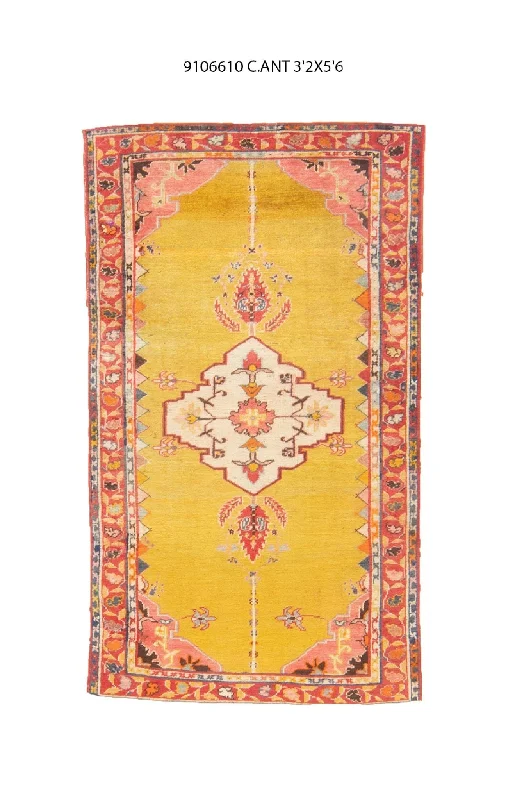 affordable carpet steam cleaning locally-3x6 Old& Vintage Turkish Area Rug