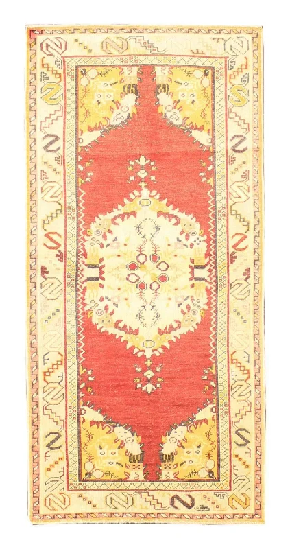 best carpet cleaner for rental properties-3x6 Red Vintage Turkish Area Rug