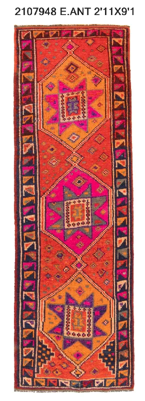 how to fix carpet fading-3x9 Old & Vintage Turkish Area Runner Rug