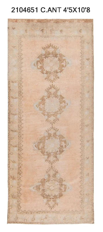 best carpet deodorizer powder-4x11 Old & Vintage Turkish Area Rug