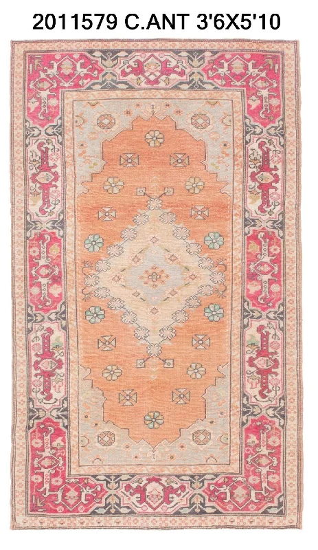 how to clean chenille carpet-4x6 Old & Vintage Turkish Area Rug