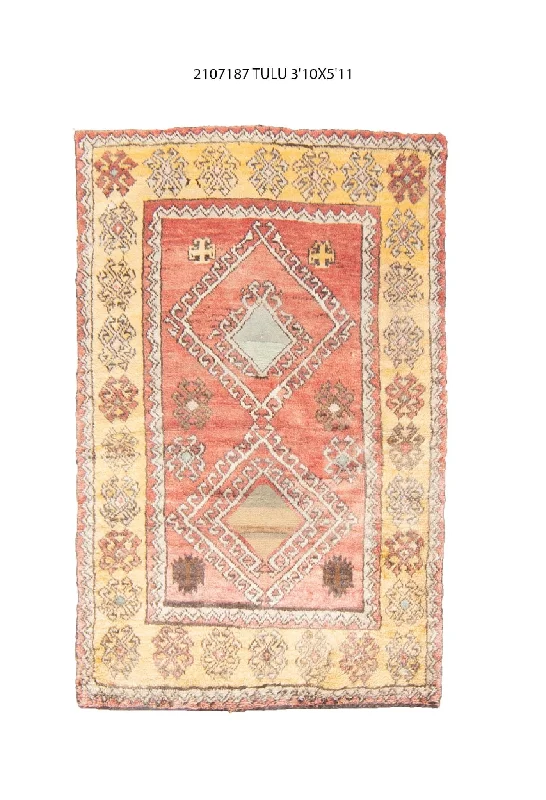 carpet underlay for basements-4x6 Old & Vintage Turkish Area Rug