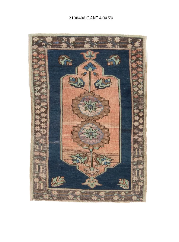 carpet cleaning with essential oils-4x6 Old & Vintage Turkish Area Rug