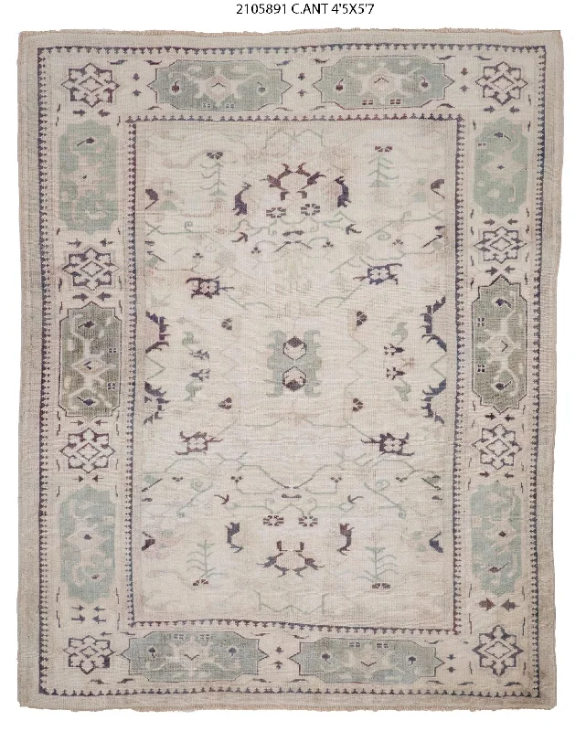 carpet installation cost calculator-4x6 Old & Vintage Turkish Area Rug