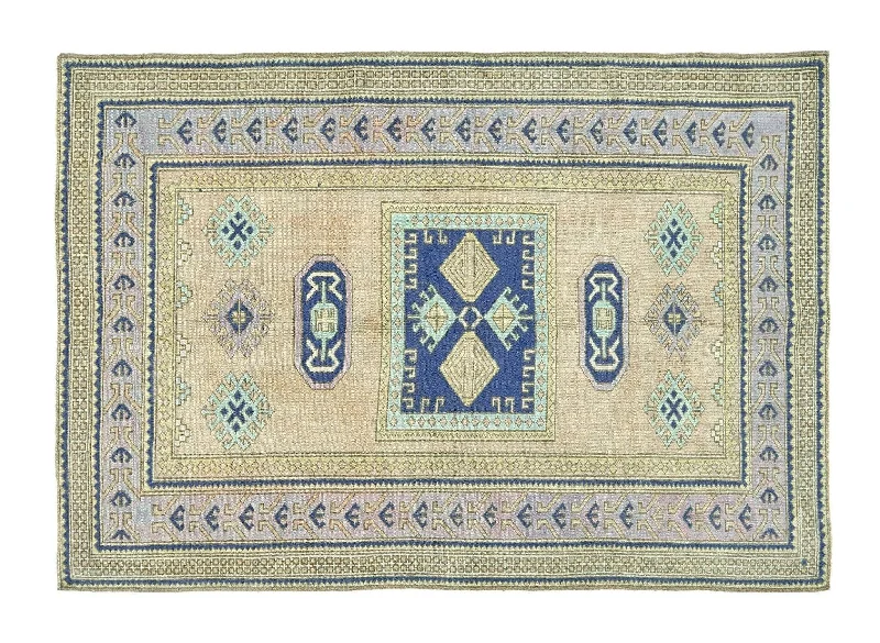 carpet installation for modern homes-5x7 Soft Old & Vintage Turkish Area Rug