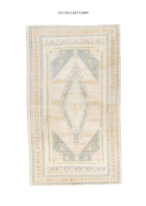 carpet installation for apartments-5x9 Old & Vintage Turksih Area Rug