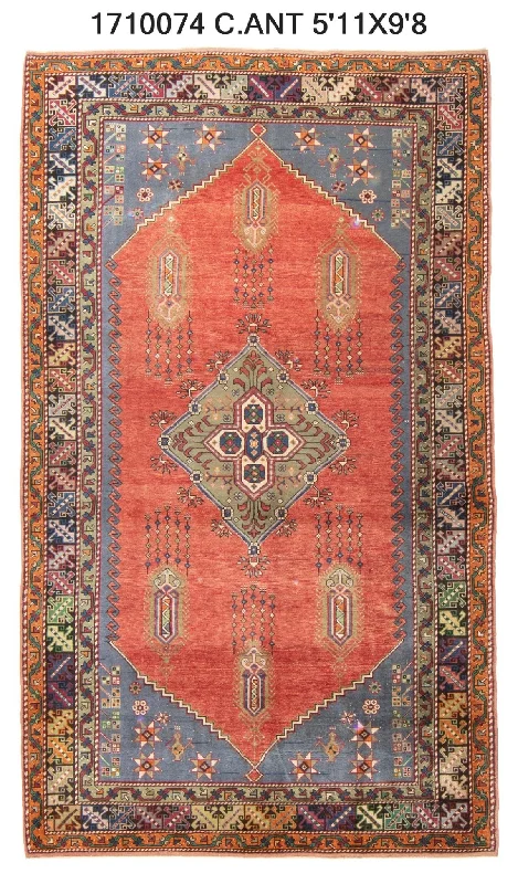 how to clean suede carpet-6x10 Old & Vintage Turkish Area Rug