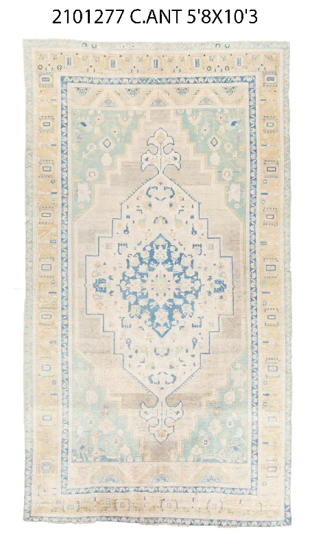 best vacuum for thick carpets-6x10 Old & Vintage Turkish Area Rug