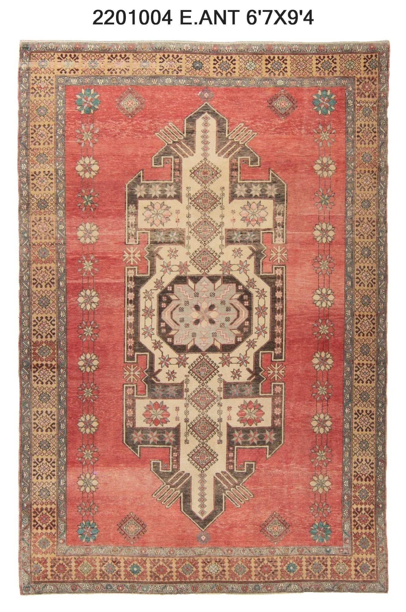 how to fix carpet buckling-7x9 Old & Vintage Turkish Area Rug