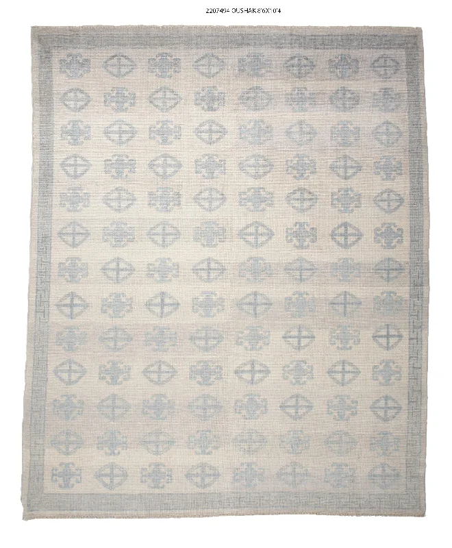 best carpet for pet play areas-9x10 Moder Oushak Area Rug