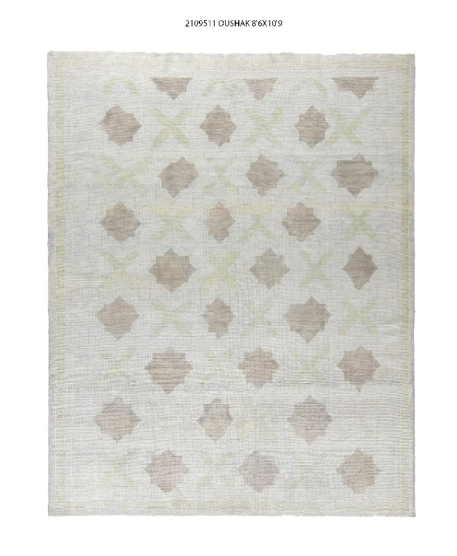 affordable carpet cleaning near me-9x11 Modern Oushak Area Rug