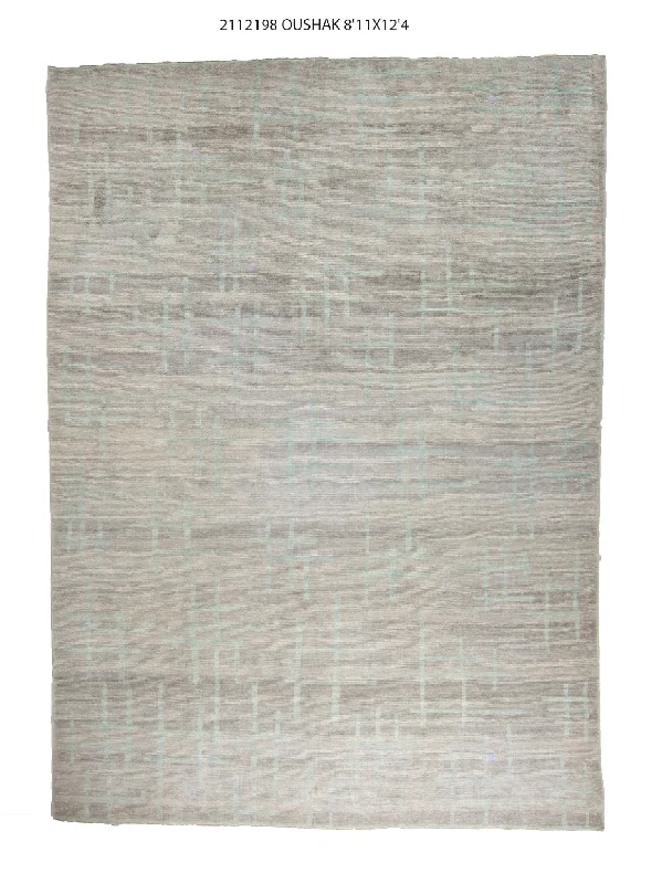 carpet padding for luxury homes-9x12 Modern Oushak Area Rug