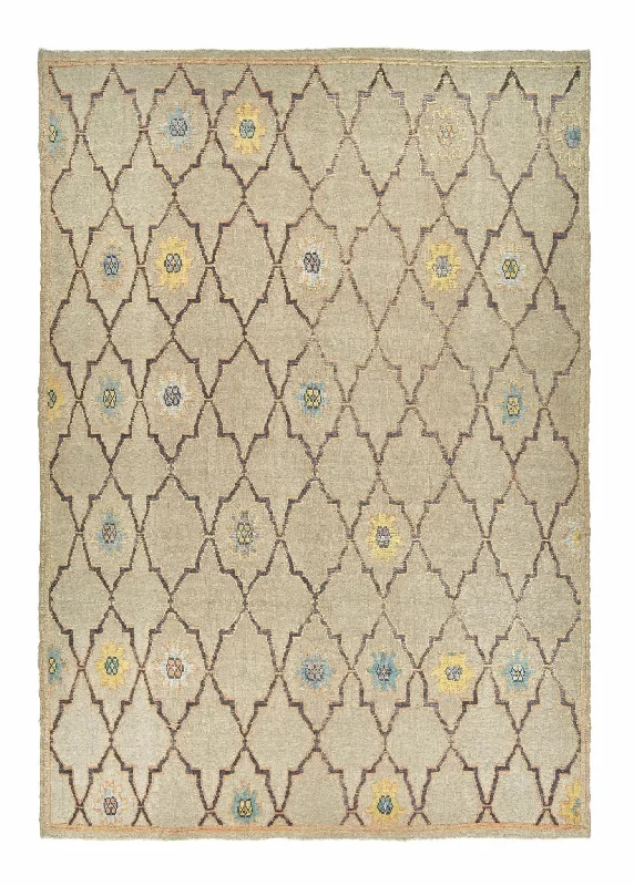 how to fix carpet wear-9x13 Colorful Modern Turkish Area Rug