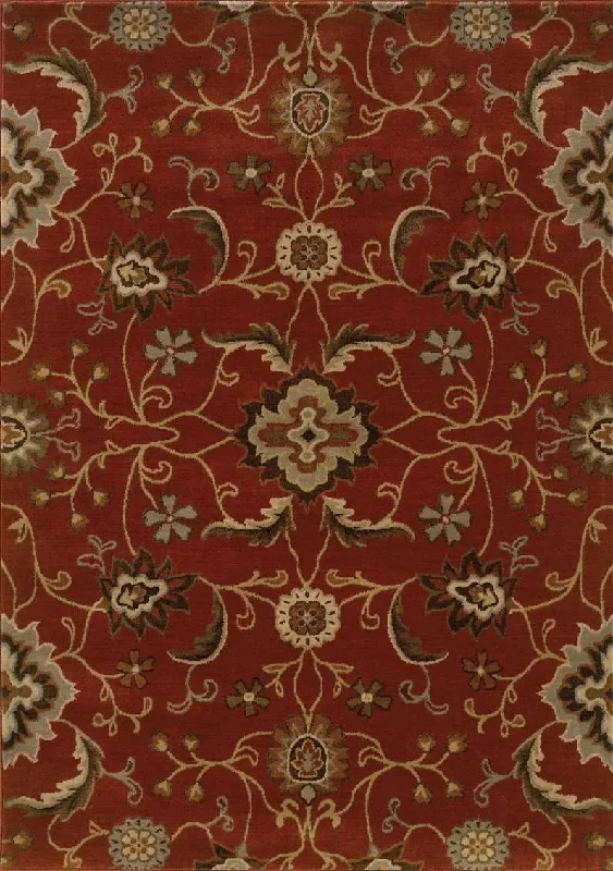 best carpet cleaner for stains-Casablanca 4471B Red/ Multi Rug