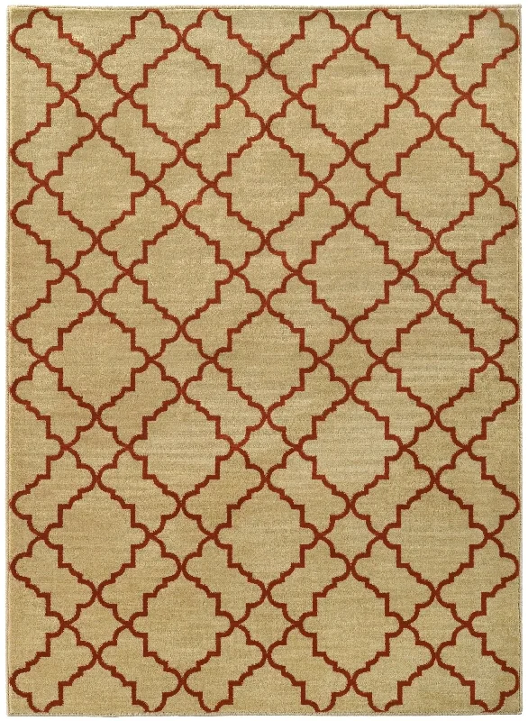 carpet spot cleaner recommendations-Casablanca 5178E Beige/ Rust Rug