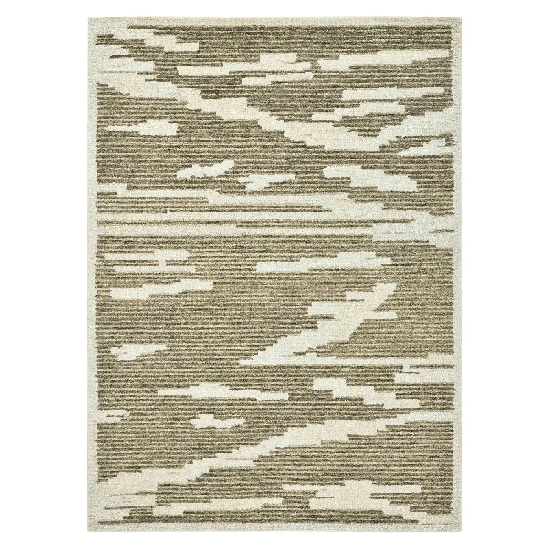 carpet repair for loose threads-Chicago CHI-1 Beige Rug