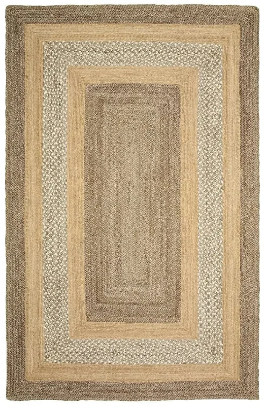 carpet installation cost diy-Classic Jute 81206GYN Grey/Natural Rug