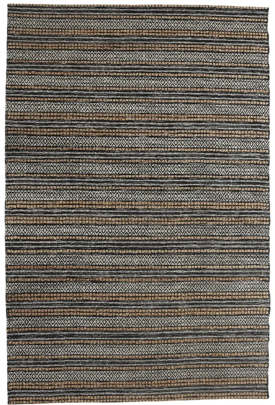 affordable carpet cleaning for apartments-Earth 81896BKN Black/Natural Rug