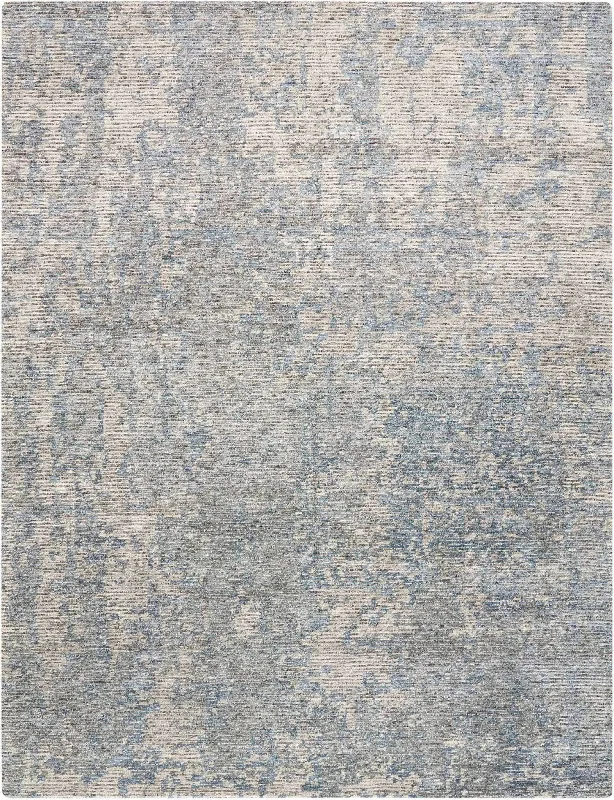 best carpet for home entrances-Ellora ELL04 Graphite Rug