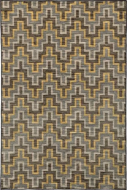 how to remove makeup from carpet-Harper 46248 Grey/Gold Rug