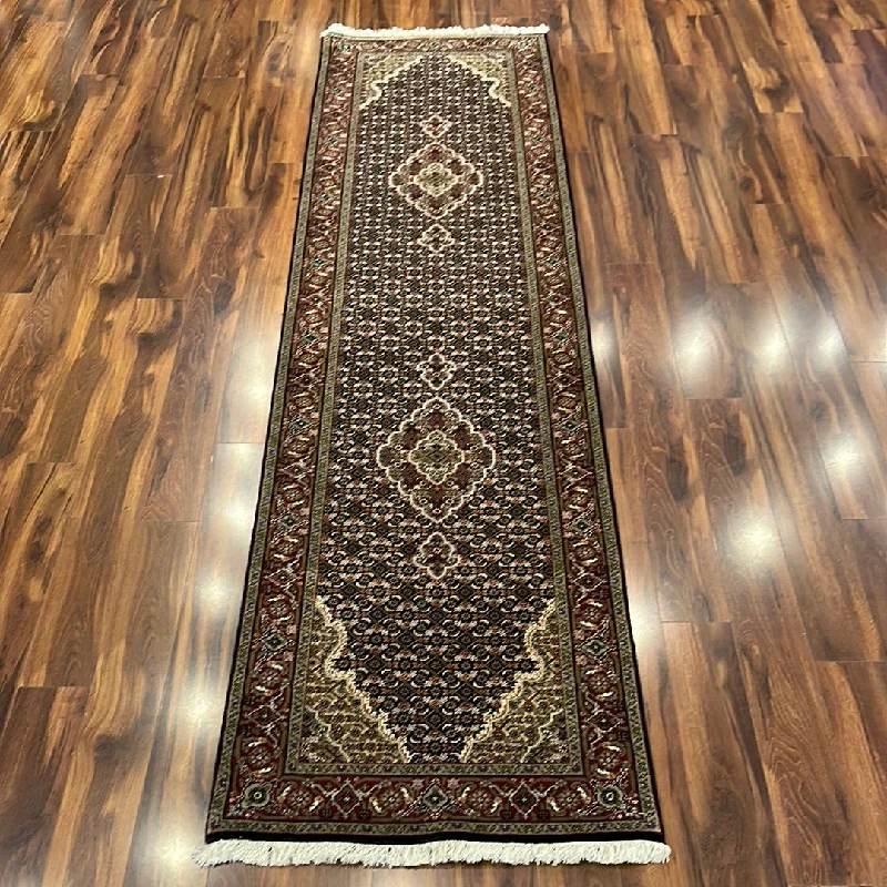 best carpet cleaner for high traffic-Kaoud Rugs 2.7X9.11 Runner BLACK TABRIZ-M Area Rug