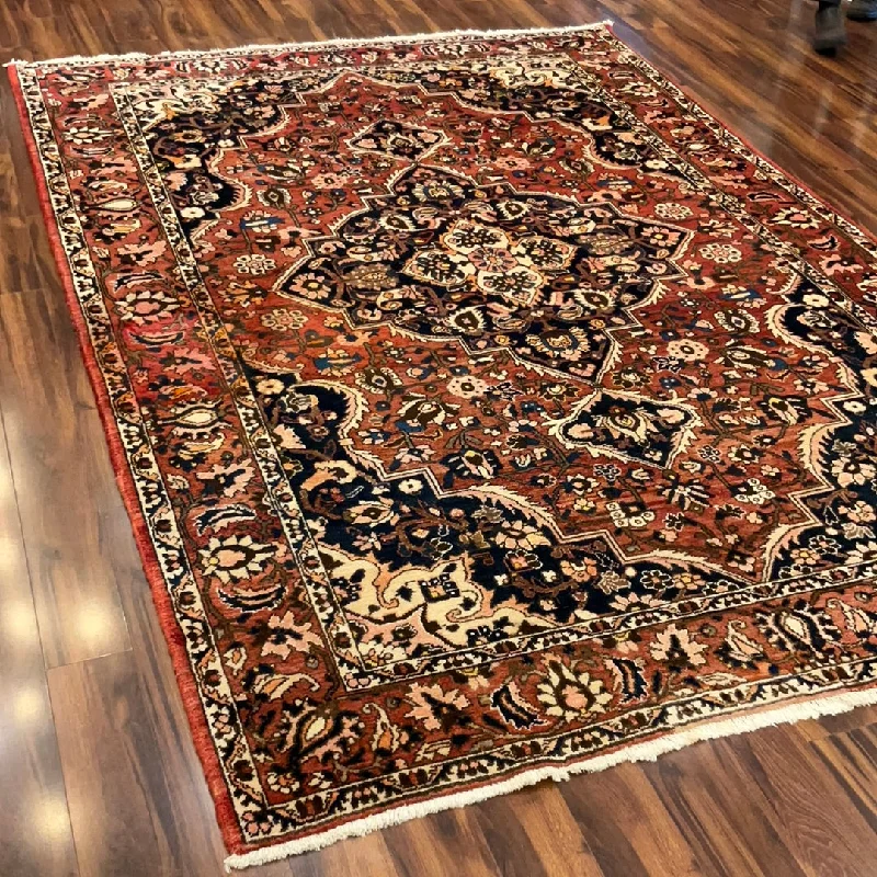 carpet stain removal with steam mop-Kaoud Rugs 6.10X9.11 Rectangle RUST SERAPI Area Rug