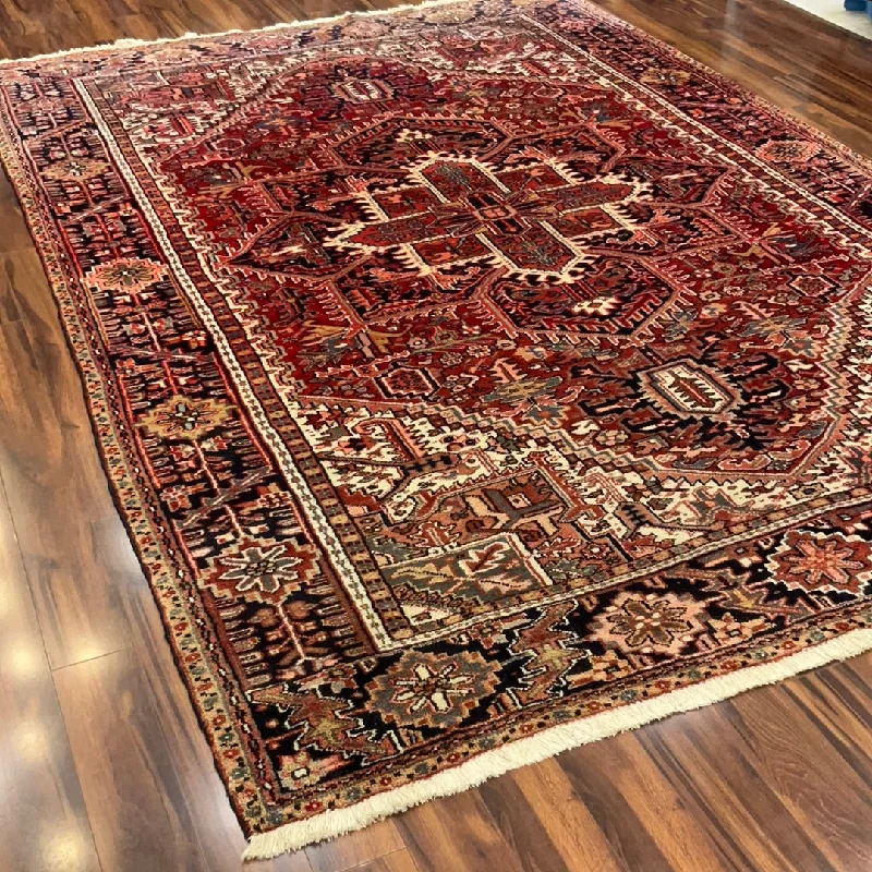 carpet cleaning with ammonia-Kaoud Rugs 8'X11'6" Rectangle RED HERIZ Area Rug