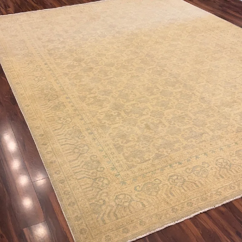 how to fix carpet ripples-Kaoud Rugs 9.7X12.9 Rectangle LIGHT BLUE CONTEMP-KHOT Area Rug