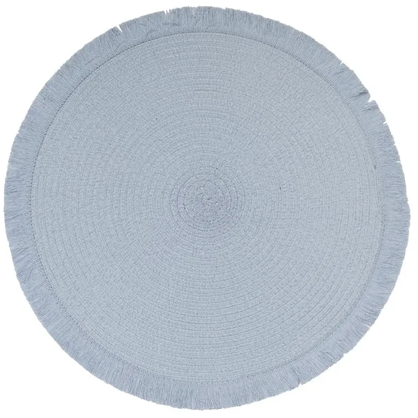 Affordable home organizers-Malta Fringe Round Placemat