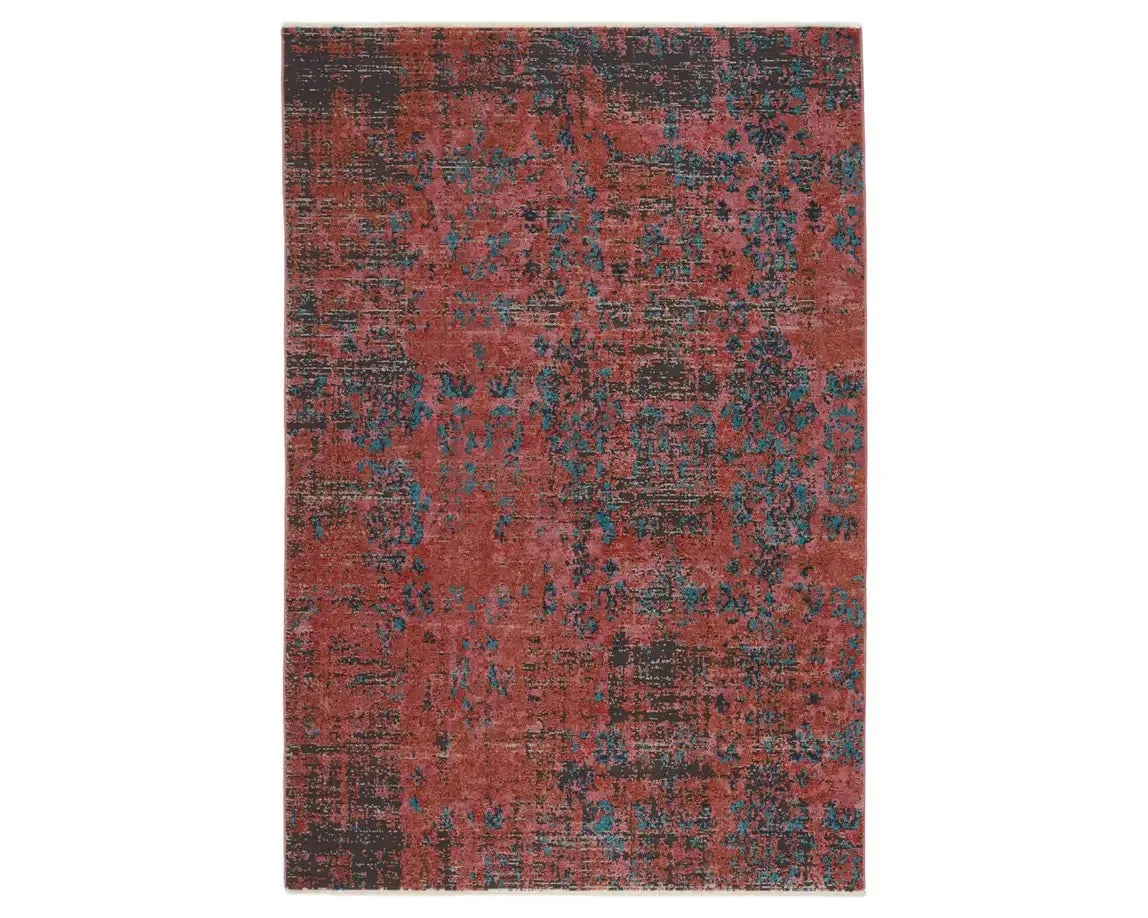 carpet cleaning for small businesses-Myriad MYD19 Pink/Teal Rug