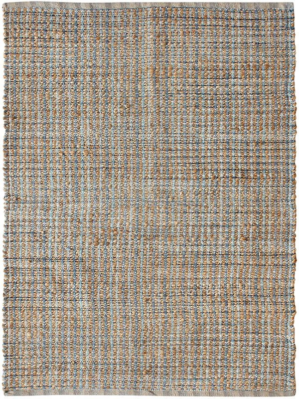 carpet padding for comfort-Natural 03305NAV Navy Rug