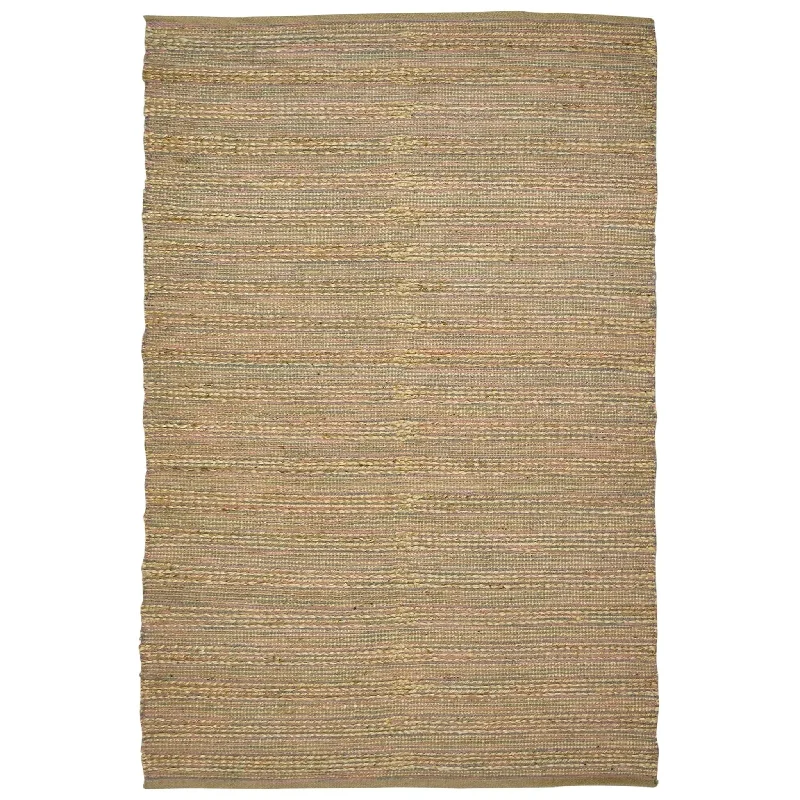 carpet underlay for insulation-Naturals NAT-4 Pink Rug