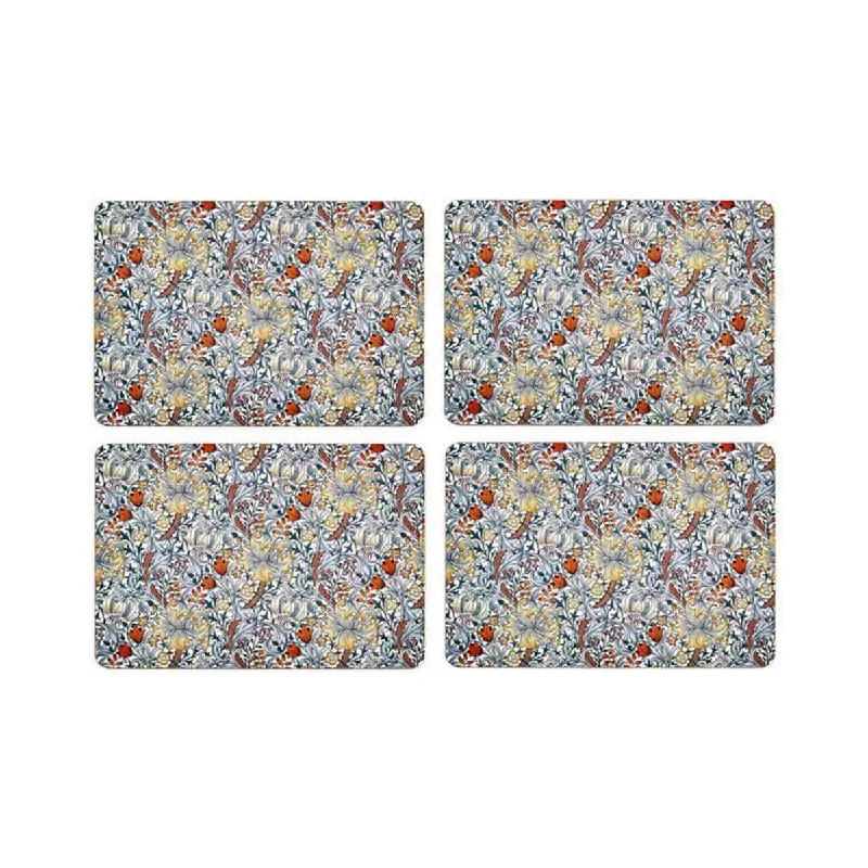 Top A/B testing tools-Nostalgic Blue Lily Placemats Set of 4