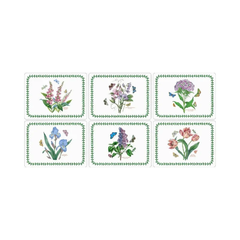 Affordable pet apparel-Pimpernel Botanic Garden Placemats Set of 6