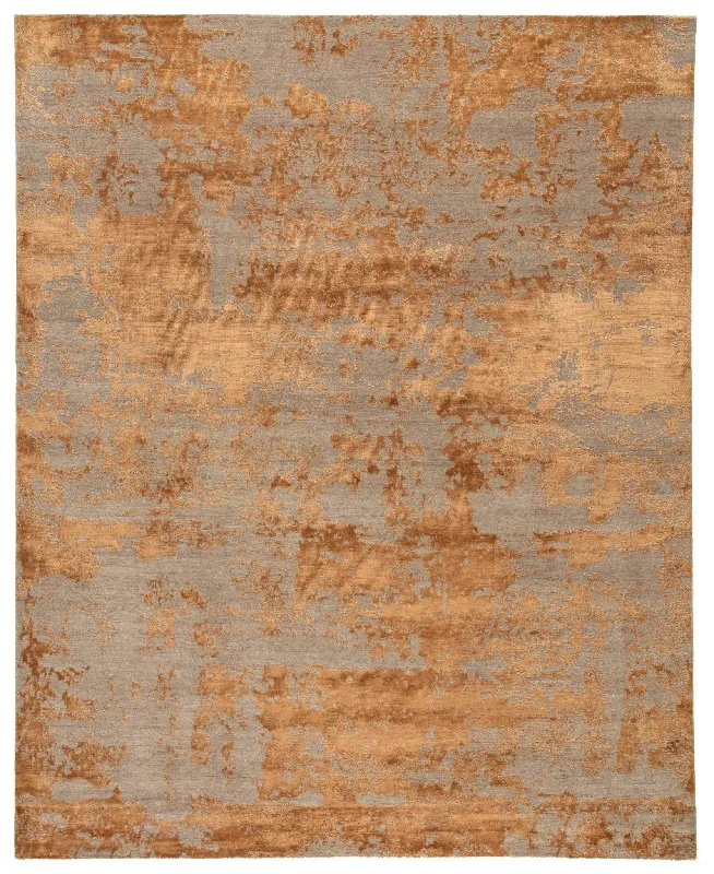 carpet underlay for allergies-Project Error by Kavi PRE17 Gold/Gray Rug