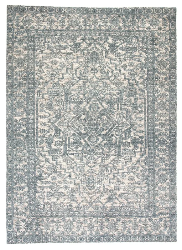 affordable carpet cleaning for rentals-Reign REI04 Blue Mirage/Gray Morn Rug