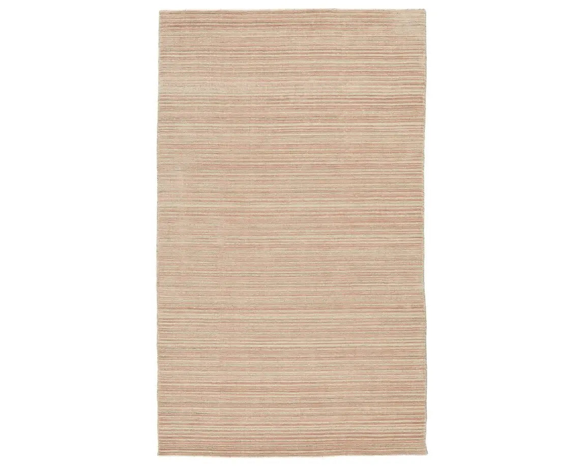 carpet underlay for high traffic areas-Second Sunset SST06 Rosy Pink/Cream Rug