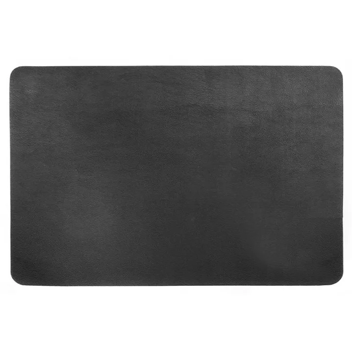 Affordable home decor stores-Studio Leather Rectangle Placemat