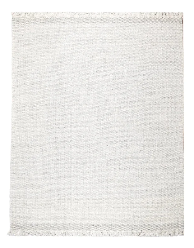 how to fix carpet loose threads-Tartan Light Grey/Ivory Rug