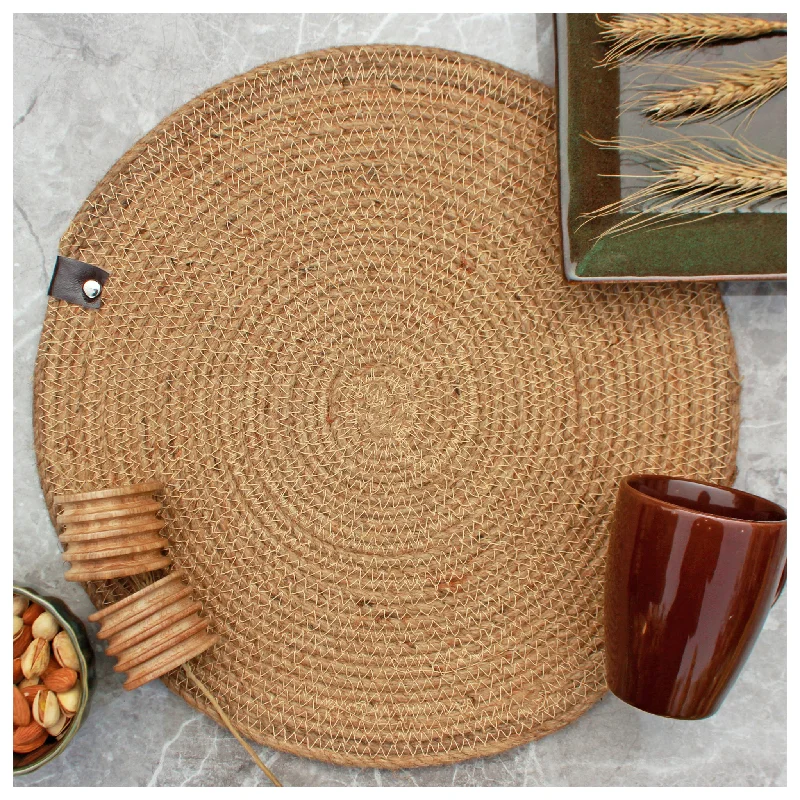 Top online form builders-Jute placemat set of 4