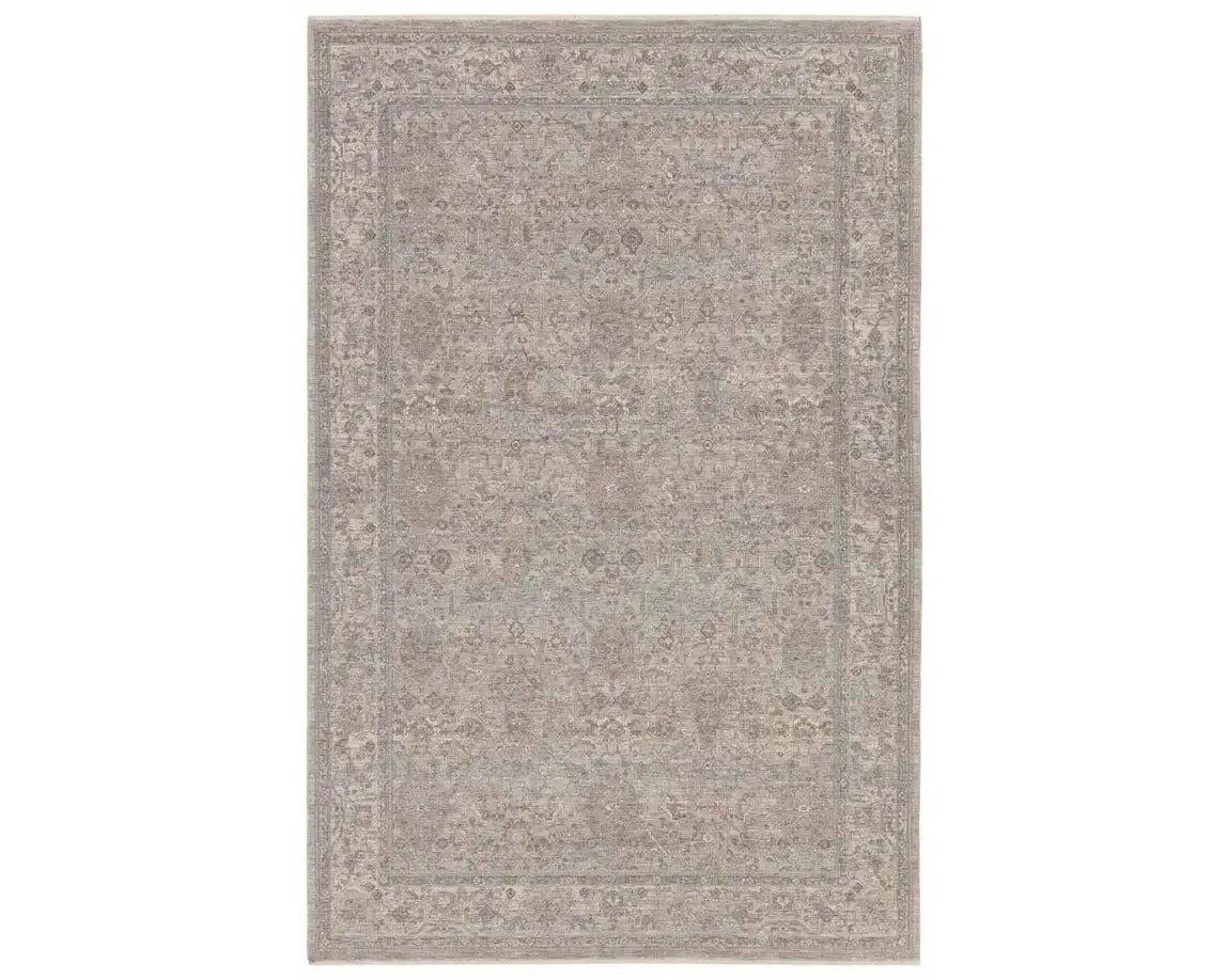 carpet padding for warmth-Winsome WNO09 Grey/Taupe Rug