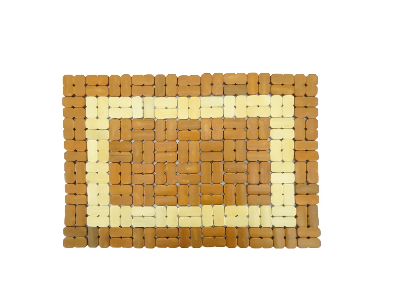 Top mallets for meat-357171, 2-Tone Bamboo Placemat 10" X 13.5"