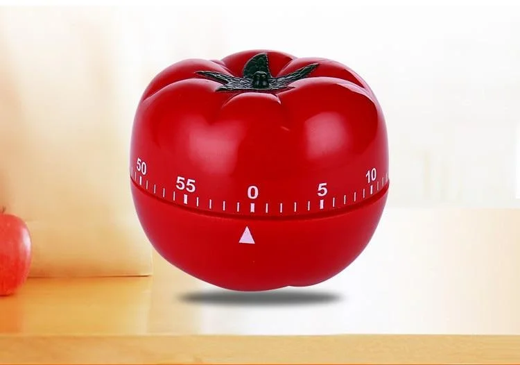 Budget spoons for straining-360 Degree Tomato Shaped Mechanical Timer