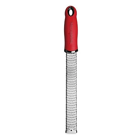 Tools for rib grilling-Microplane Premium Series Zester/Grater - Red